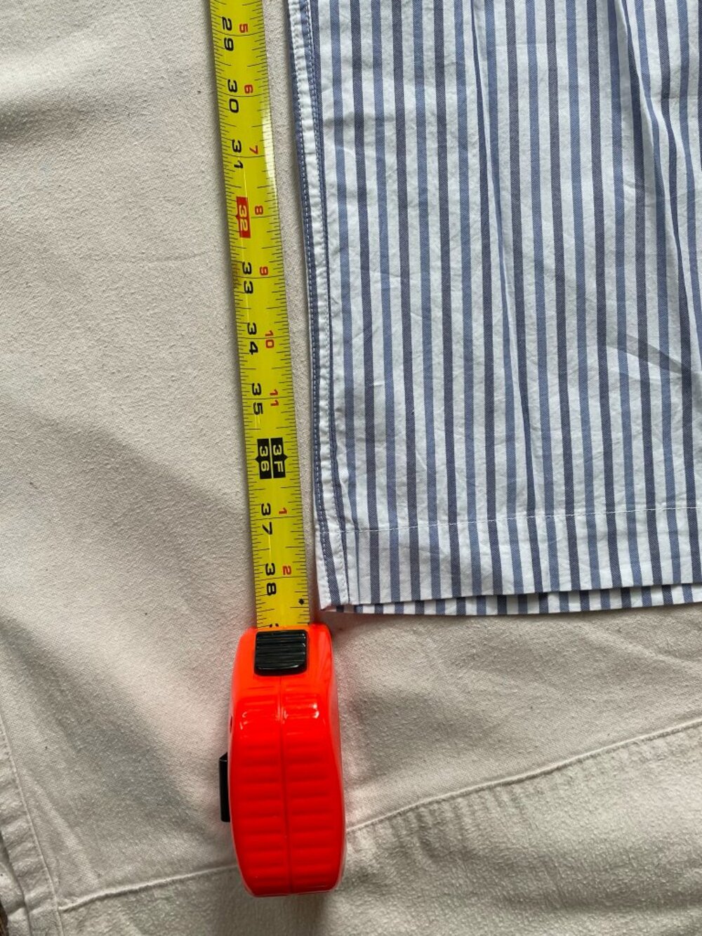Everlane Blue and White Striped Pajama Pants - Picture 6 of 10